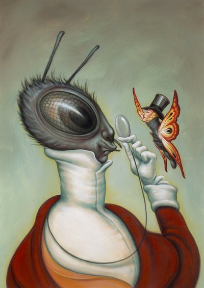 Insetto del New Yorker da Anita Kunz