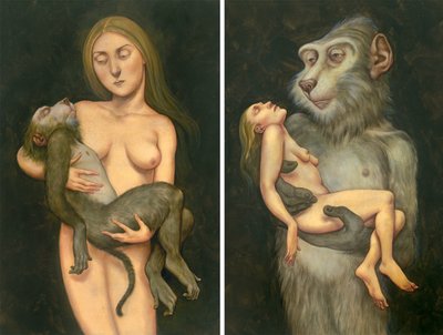 Pietà con Macaco da Anita Kunz