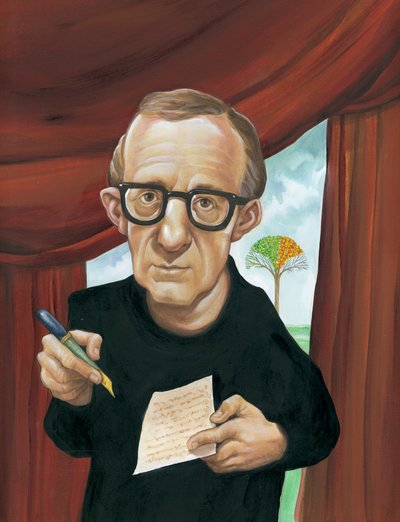 Woody Allen da Anita Kunz