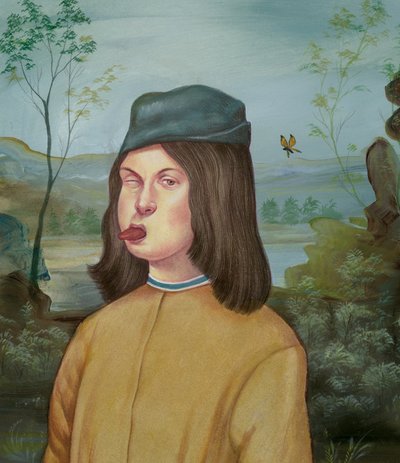 Ragazzo giovane con atteggiamento da Anita Kunz