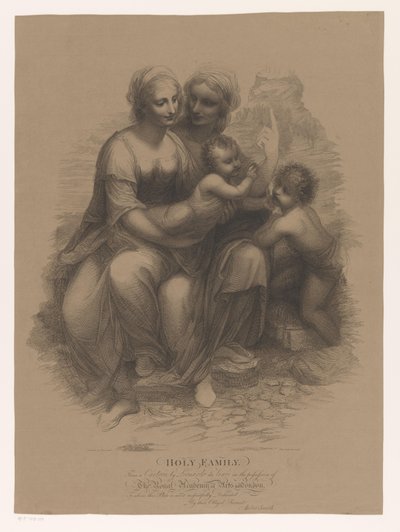 Sacra Famiglia con Giovanni Battista ed Elisabetta da Anker Smith