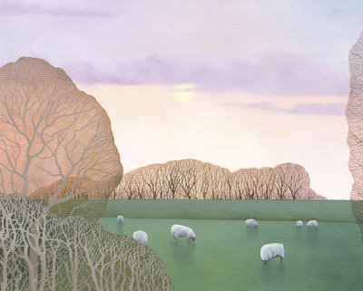 Crepuscolo di dicembre da Anna Phillips