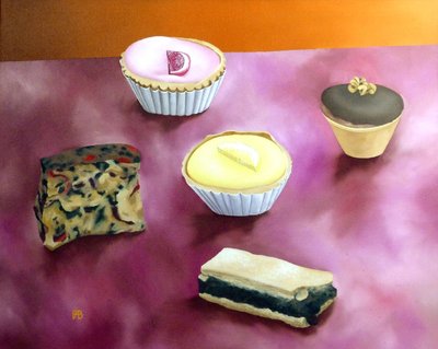 Cinque torte, 1988 da Anna Phillips
