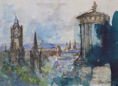 Da Calton Hill, Edimburgo da Ann Oram