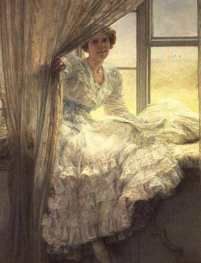 Alla finestra da Anna Alma Tadema