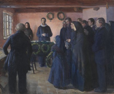 Un funerale da Anna Ancher