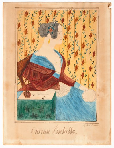 Emma Isabella, di Anna Armstrong, ASG-1986.65.160 1 da Anna Armstrong