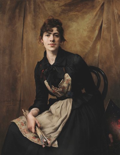 Autoritratto con Tavolozza da Anna Bilinska