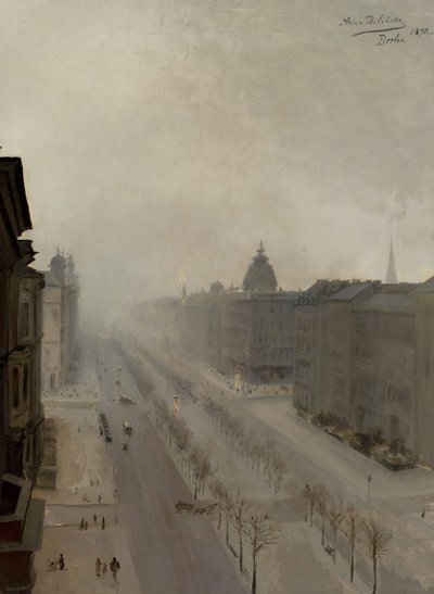 Via Unter den Linden a Berlino da Anna Bilińska Bohdanowicz