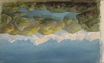 Vista delle Alpi da Anna Catharina Maria van Eeghen (possibly)