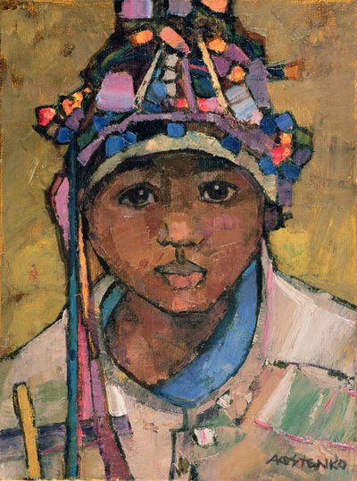 Ritratto di un ragazzo da Anna Contemporary Artist Kostenko