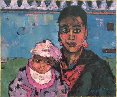 Madre spagnola da Anna Contemporary Artist Kostenko