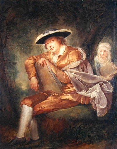 E.F. Thersbusch, il marito della pittrice da Anna Dorothea Therbusch