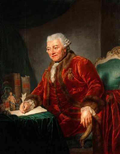 Ritratto di Christian Andreas Cothenius 1708-1789, 1777 da Anna Dorothea Therbusch