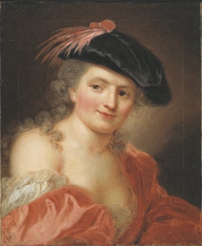 Autoritratto, c. 1755 da Anna Dorothea Therbusch Lisiewska