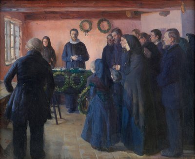 Un Funerale da Anna Ancher