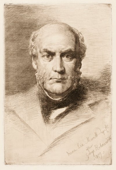 Senza titolo (ritratto di un uomo) da Anna Lea Merritt