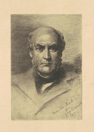 Sir Gilbert Scott da Anna Lea Merritt, after George Richmond