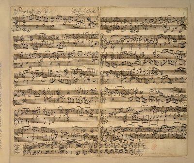 Preludio in Fa maggiore, Das Wohltemperierte Clavier, libro 2, di Johann Sebastian Bach da Anna Magdalena Bach