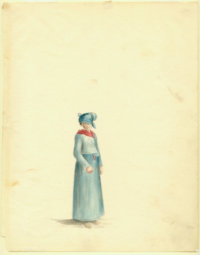 Disegno di donna creola di Anna Maria Von Phul da Anna Maria von Phul