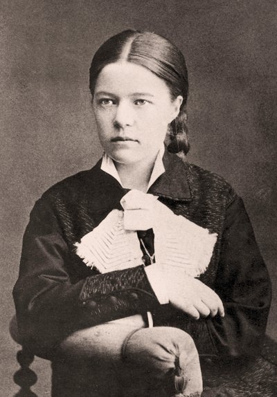 Ritratto di Selma Lagerlöf, 1881 da Anna Ollson