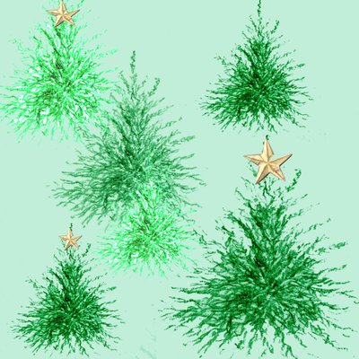 Alberi a stella da Anna Platts