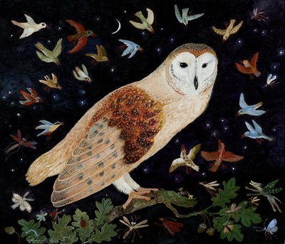 Una parola ai saggi, 2013 (acrilico) da Anna Pugh