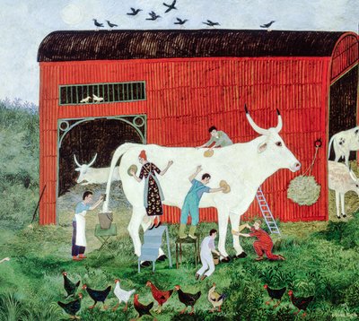Un inizio precoce, 2007 (acrilico) da Anna Pugh