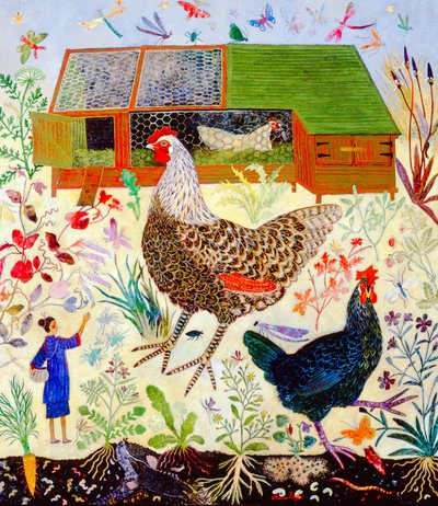 Farfalle, 2007 (acrilico) da Anna Pugh