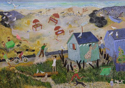Catture del giorno, 2016 (acrilico) da Anna Pugh