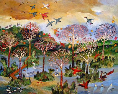 Everglade, 2013 (acrilico) da Anna Pugh