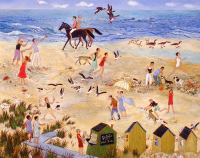 Bassa marea, 2010 (acrilico) da Anna Pugh