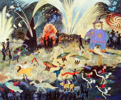 Party Time, 2010 (acrilico) da Anna Pugh