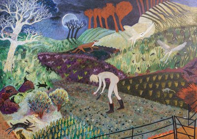 Perfetto per la semina, 2019 (acrilico) da Anna Pugh