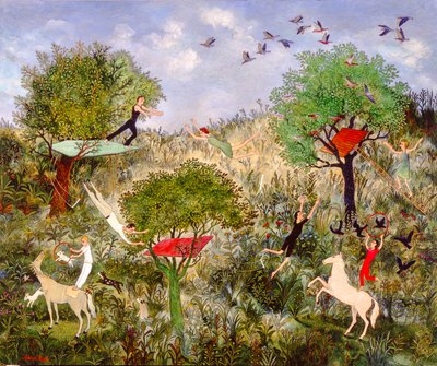 La pratica rende perfetti, 2010 (acrilico) da Anna Pugh