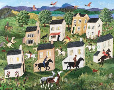 Settimo cielo, 2013 (acrilico) da Anna Pugh