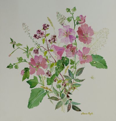 Natura morta di fiori 3 , 2021 (pittura) da Anna Pugh