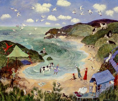 Due per la gioia, 2003 (acrilico) da Anna Pugh