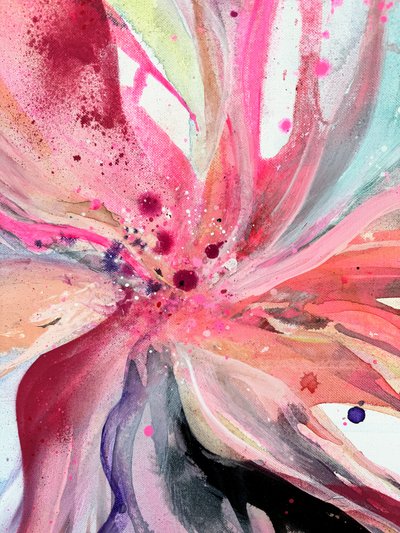 Fioritura rosa vivace da Anna Viklund