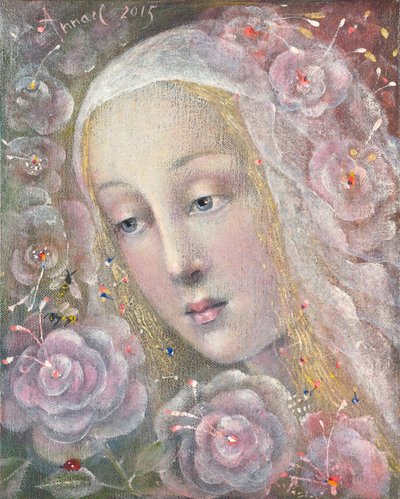 Baci del vento, 2015 (olio su lino belga) da Annael Anelia Pavlova
