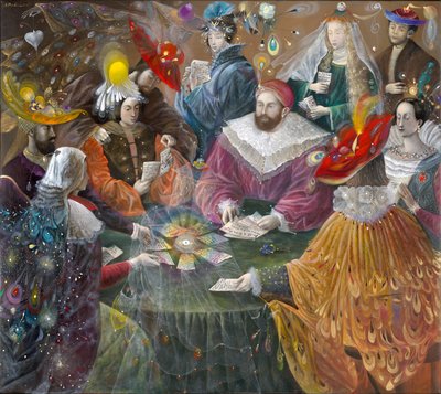 Madrigal, 2007 (olio su lino belga) da Annael Anelia Pavlova