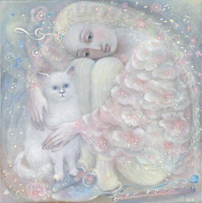 Tenerezza, 2016 (olio su lino belga) da Annael Anelia Pavlova