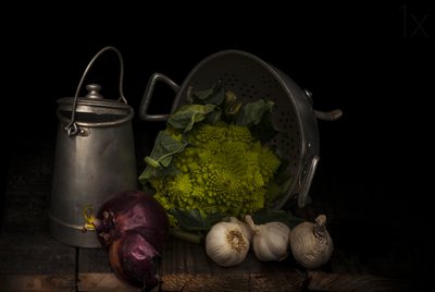 Natura morta in una cucina d