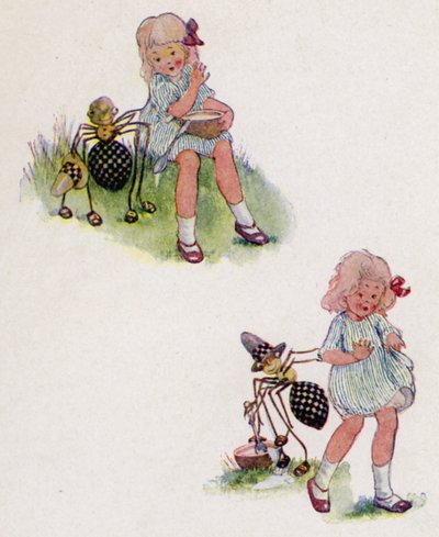 Filastrocca: La piccola Miss Muffet da Anne (after) Anderson