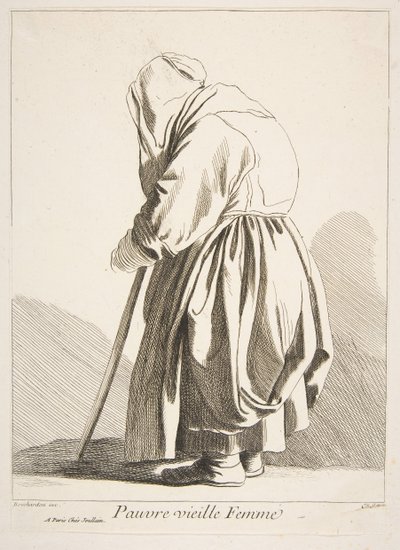 Una povera vecchia da Anne Claude Philippe de Caylus