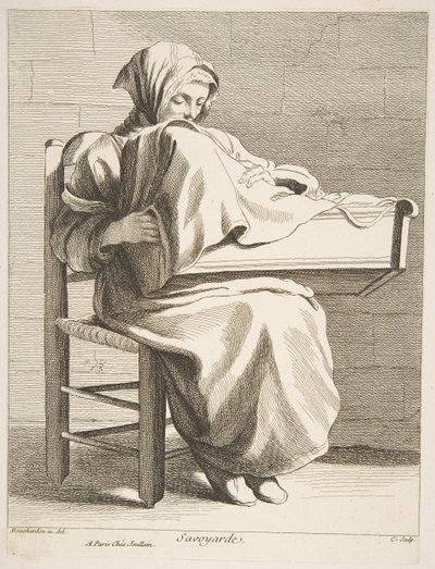 Una donna della Savoia da Anne Claude Philippe de Caylus