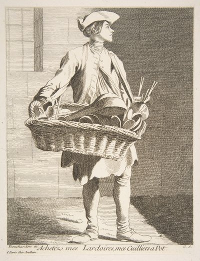 Venditore di Pentole da Anne Claude Philippe de Caylus