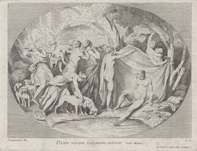 Diana al bagno dopo il ritorno dalla caccia, ca. 1730-60 da Anne Claude Philippe de Caylus