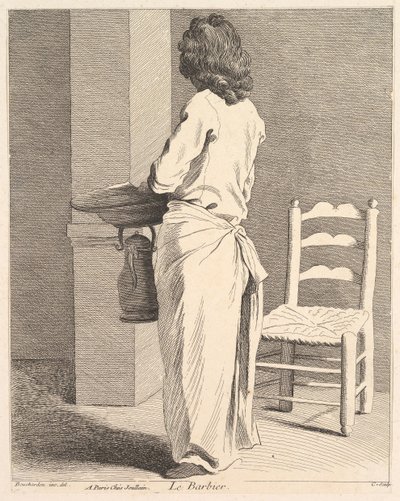 Il Barbiere da Anne Claude Philippe de Caylus