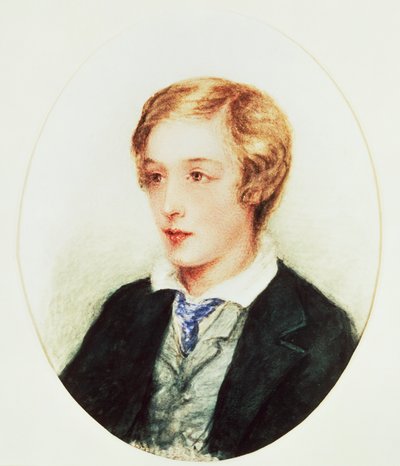 Ritratto di Gerard Manley Hopkins da Anne Eleanor Hopkins